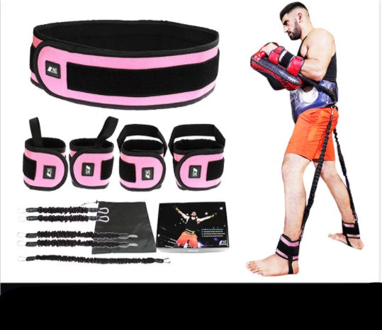 Leg Squat Boxing Combat Training Resistance Bands Fitness Combat Fighting