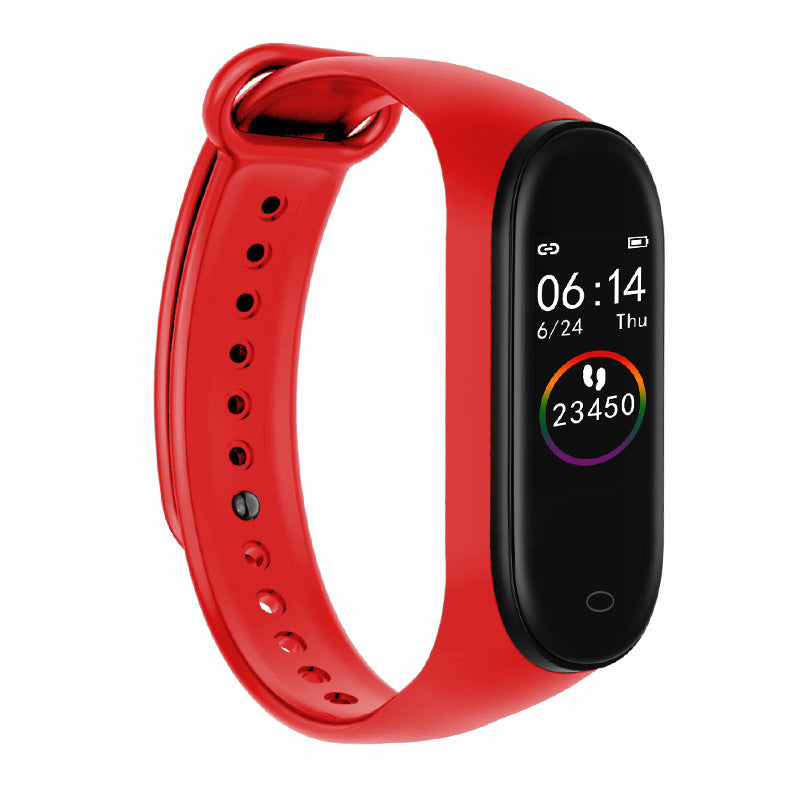 Waterproof Smart Bracelet: Fitness Tracker with Heart Rate and Blood Pressure Monitoring