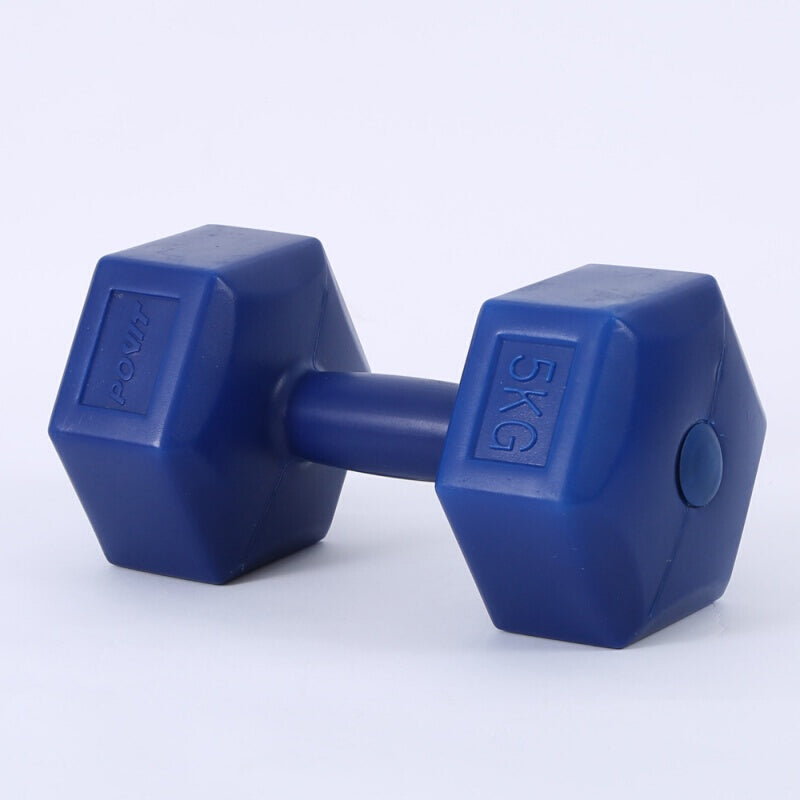 Ladies Gym Aerobics Filling Sand Hexagon Dumbbell