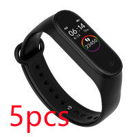 Waterproof Smart Bracelet: Fitness Tracker with Heart Rate and Blood Pressure Monitoring