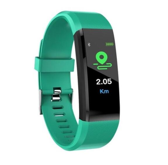 Bluetooth Smart Bracelet: Heart Rate Monitor, Fitness Tracker Watch