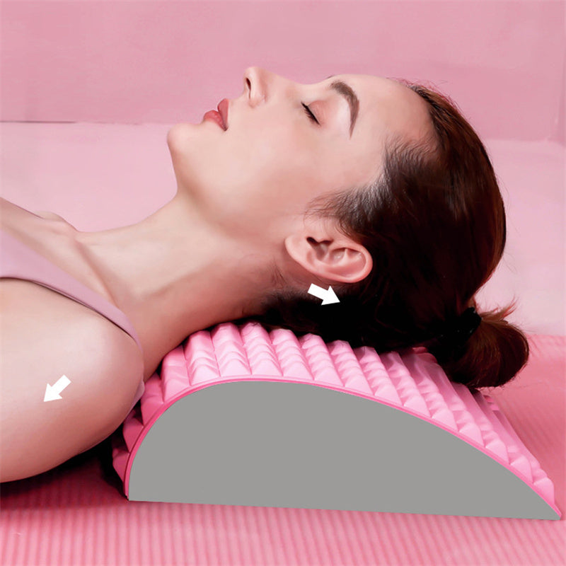 Back Stretcher Pillow for Neck and Lumbar Support