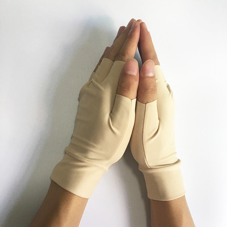 Arthritis Relief Half Finger Gloves