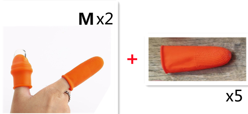 Silicone Thumb Knife Protector for Vegetable Harvesting