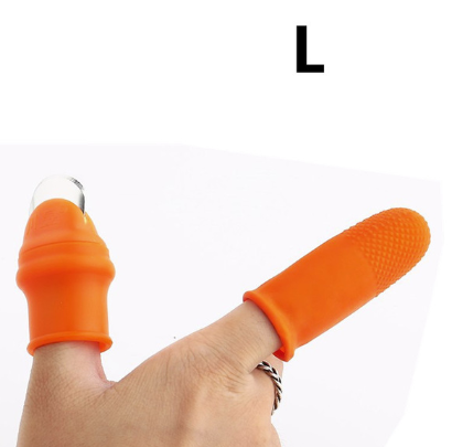 Silicone Thumb Knife Protector for Vegetable Harvesting