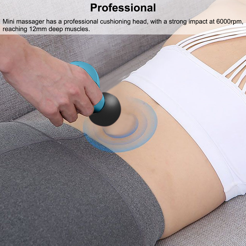 Mini Electric Pocket Massager Gun for Deep Body Relief