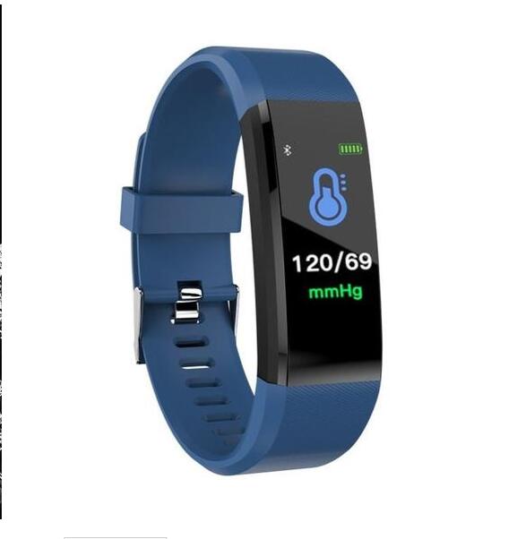 Bluetooth Smart Bracelet: Heart Rate Monitor, Fitness Tracker Watch