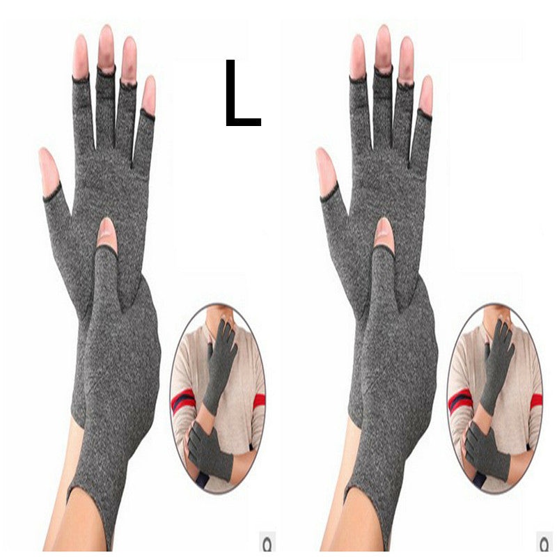 Breathable Arthritis Half-Finger Health Gloves