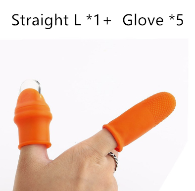 Silicone Thumb Knife Protector for Vegetable Harvesting