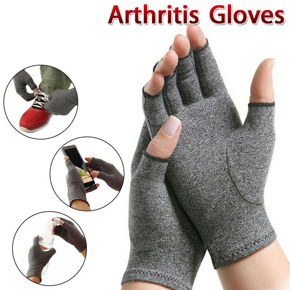 Breathable Arthritis Half-Finger Health Gloves