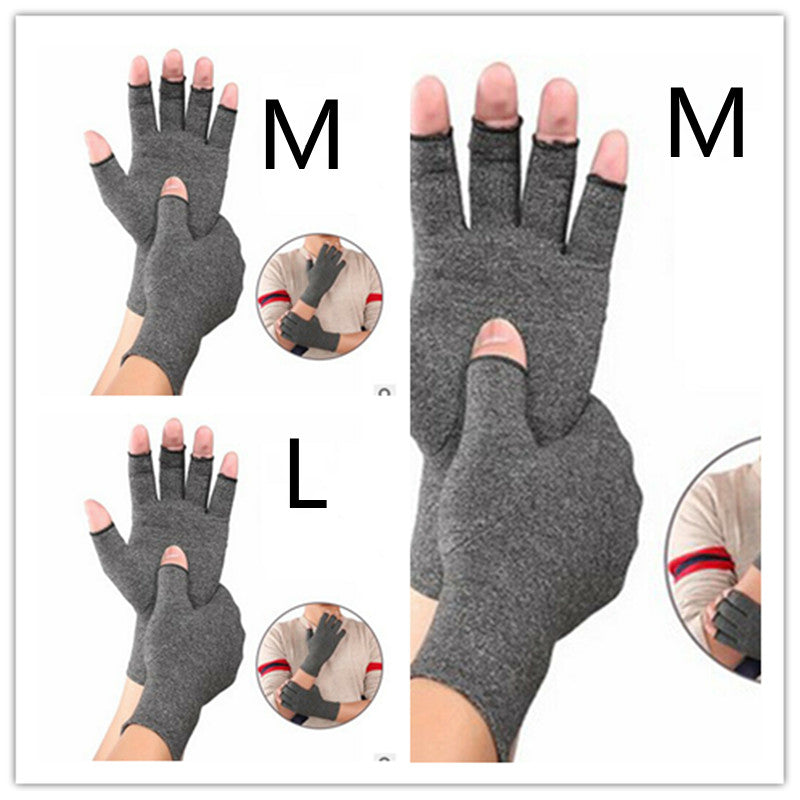 Breathable Arthritis Half-Finger Health Gloves