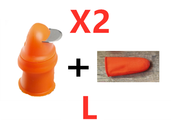 Silicone Thumb Knife Protector for Vegetable Harvesting