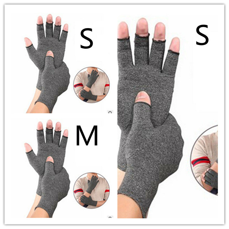 Breathable Arthritis Half-Finger Health Gloves