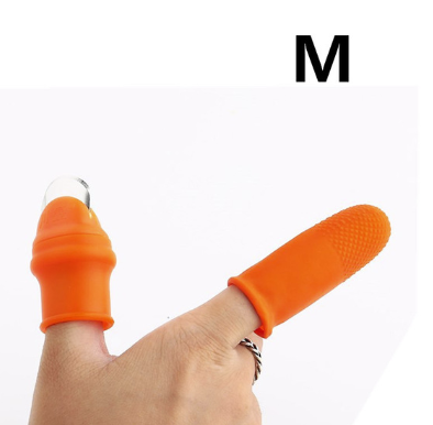 Silicone Thumb Knife Protector for Vegetable Harvesting