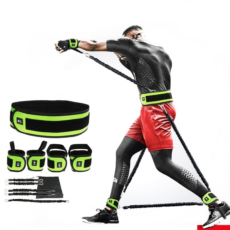 Leg Squat Boxing Combat Training Resistance Bands Fitness Combat Fighting