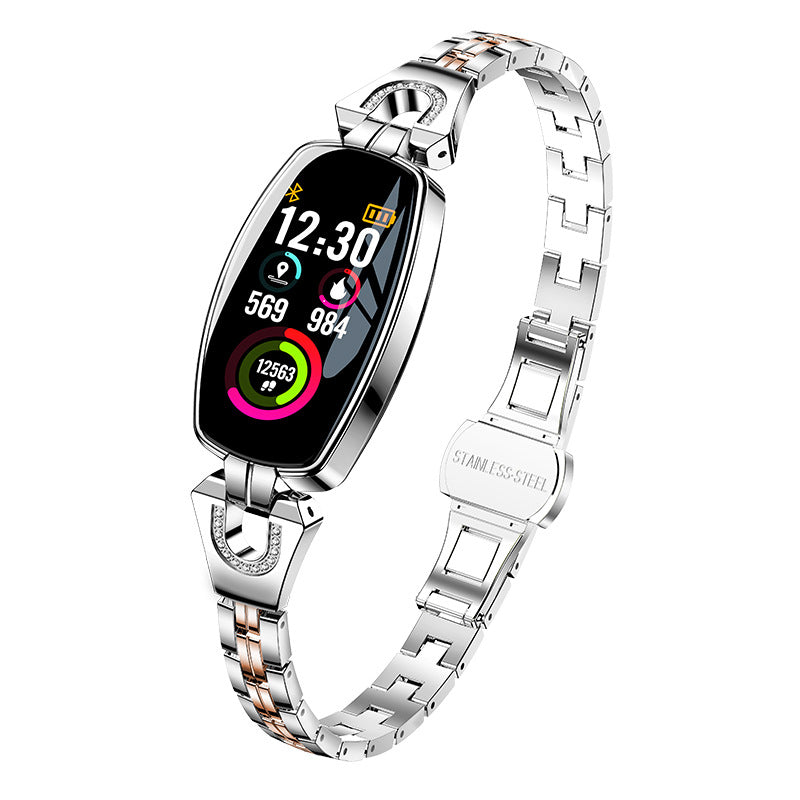 Smart Bracelet: Blood Pressure, Heart Rate Monitor, Fitness Tracker, IP67 Waterproof