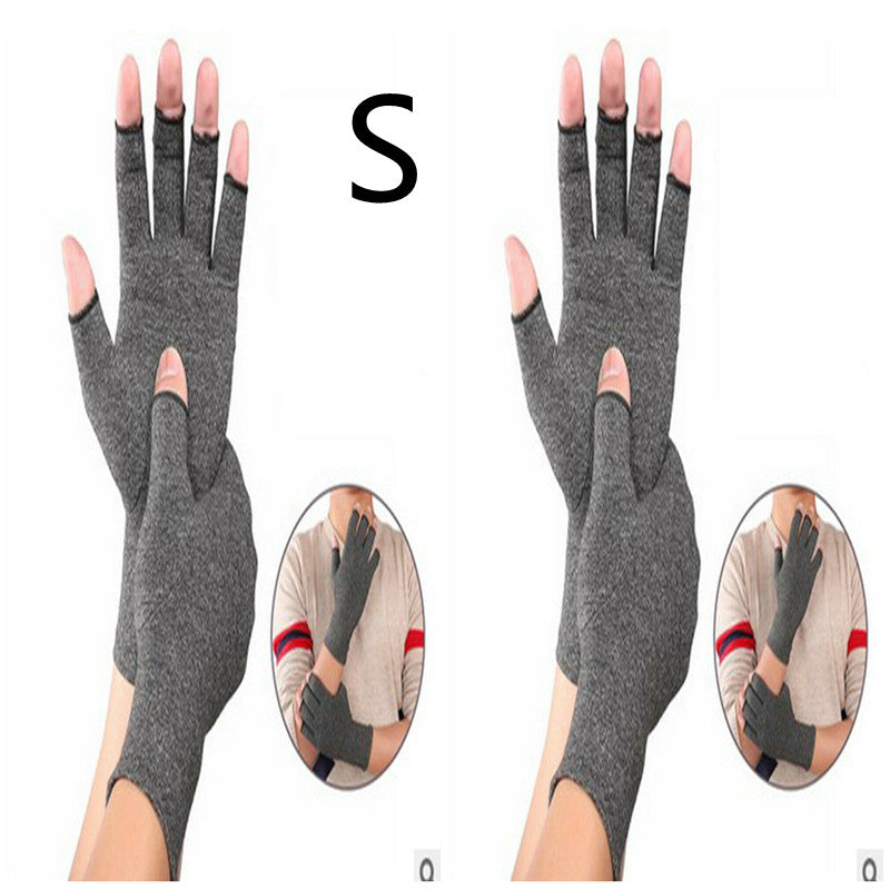 Breathable Arthritis Half-Finger Health Gloves