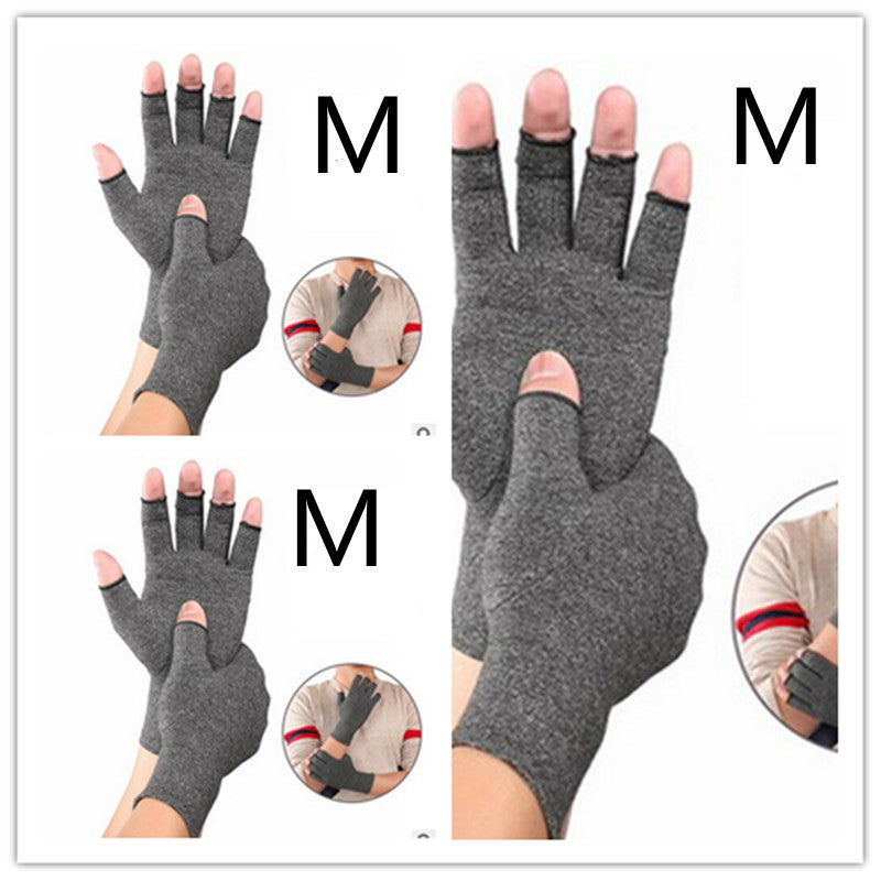 Breathable Arthritis Half-Finger Health Gloves