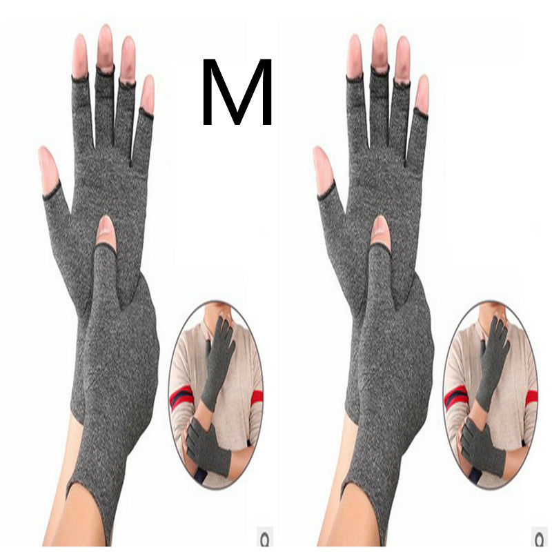 Breathable Arthritis Half-Finger Health Gloves