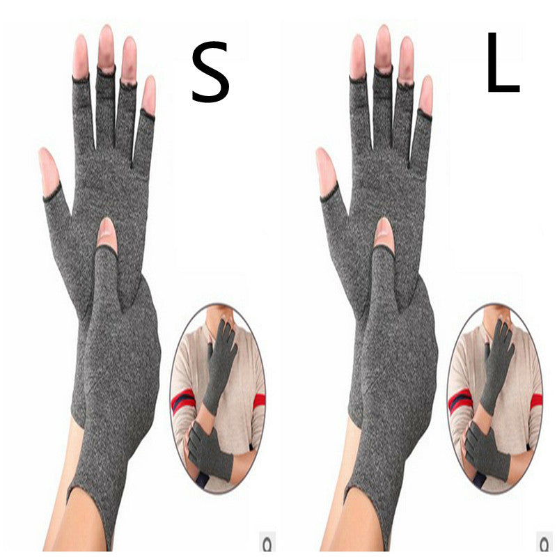 Breathable Arthritis Half-Finger Health Gloves