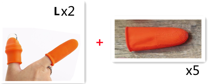 Silicone Thumb Knife Protector for Vegetable Harvesting