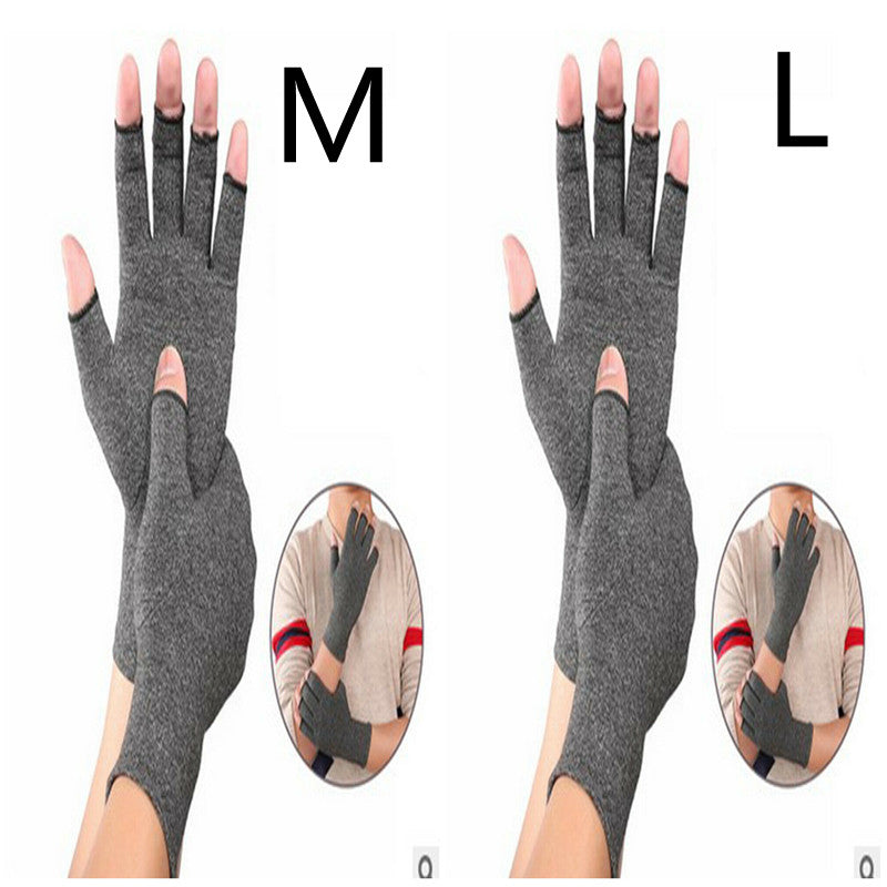 Breathable Arthritis Half-Finger Health Gloves